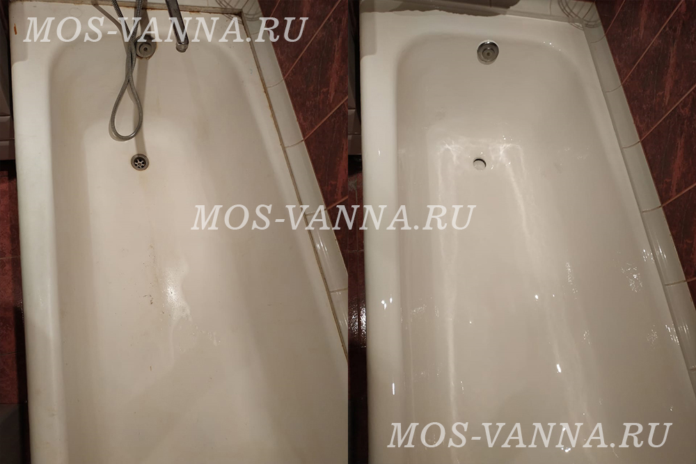 Реставрация ванны в Кашире
