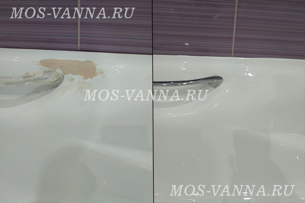 Реставрация ванны в Кашире